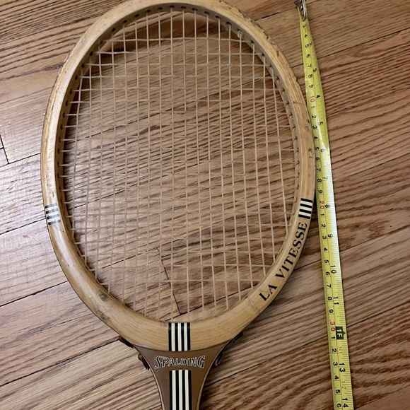 Vintage Spalding La Vitesse Racket - Picture 3 of 4